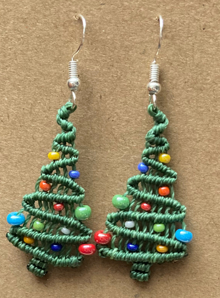 Rainbow Christmas Tree | Earrings