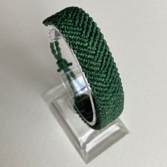 Green Forest Essential Chevron | Bracelet