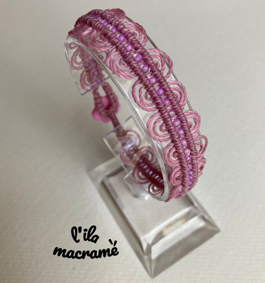 Pink Wave Propagation | Bracelet
